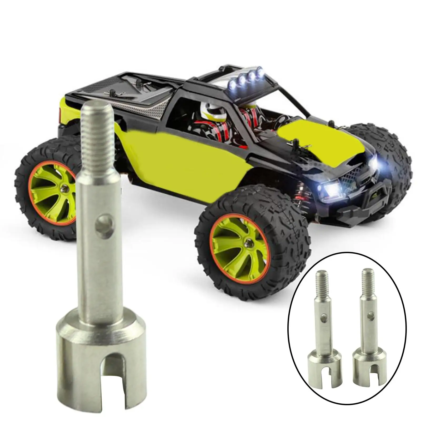 

2pcs RC Wheel Axle for 144001 144002 Car Parts Repalcement