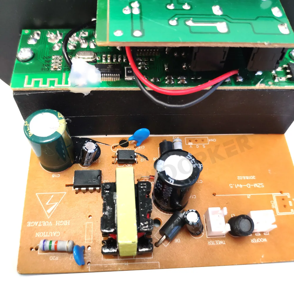 Плата усилителя мощности Woopker D3 30-120 Вт с Bluetooth FM-радио комплект усилителей высоких