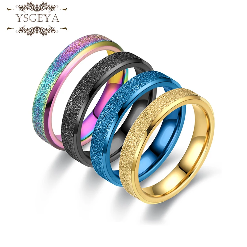 

YSGEYA 20 шт. оптовая продажа товаров для бизнеса кольца из нержавеющей стали Kpop модные кольца корейская мода оптовая продажа бесплатная достав...