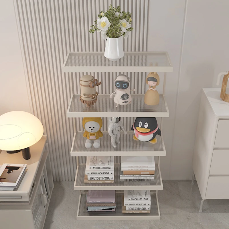 Черный металлический книжный шкаф вертикальный черный эстетический