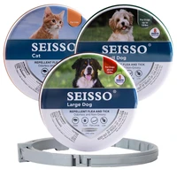 pet flea and tick collar for dogs cats up to 8 month flea tick prevention collar anti mosquito insect repellent for seresto