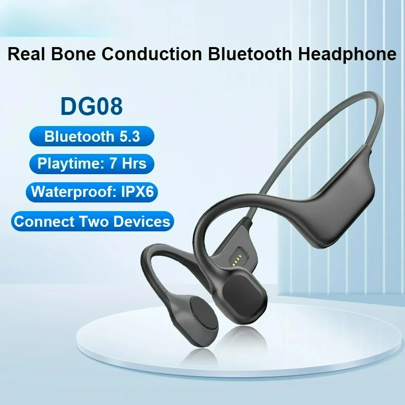 Фото Беспроводные Bluetooth-наушники SONY с микрофоном, BT 5.3, водонепроницаемые (IPX7) для спорта, бега, тренировок, вождения №1