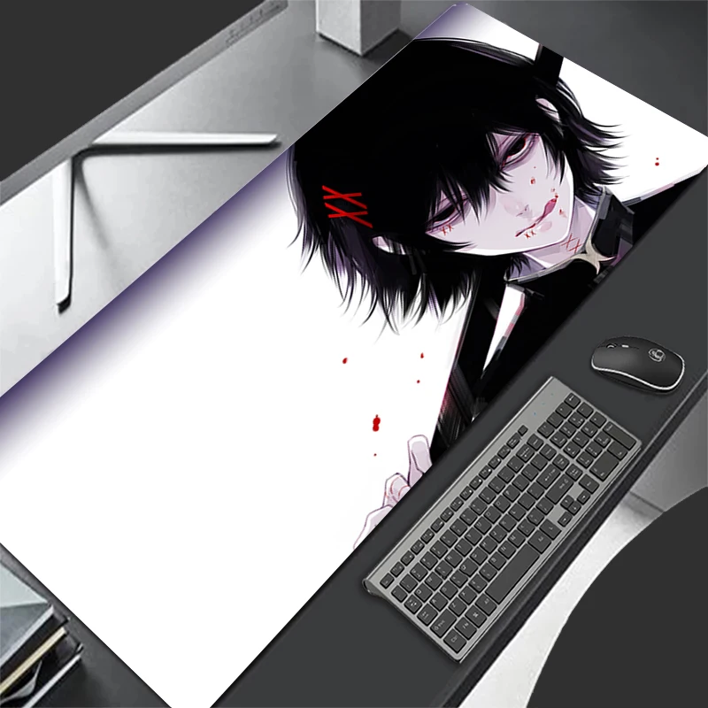 

Игровой коврик для мыши JUZO dogeya HD с аниме-изображением, игровой коврик для мыши, компьютерный натуральный Противоскользящий резиновый коври...