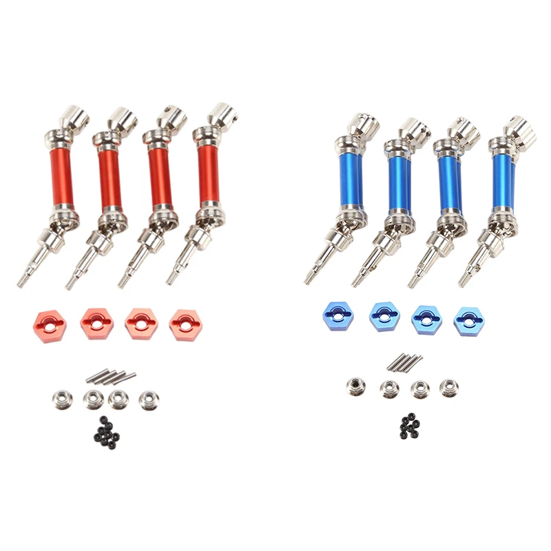 

Metal Front And Rear Drive Shaft CVD For Arrma 1/8 Infraction 4X4 MEGA 1/8 Vendetta 4X4 3S BLX RC Car Upgrades Parts