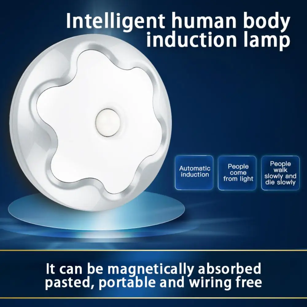 

Auto On And Off Wall Lamp Cabinet Stair Closet Battery Power Pir Infrared Motion Cabinet Light Led Sensor Cabinet Night Lamp Hot