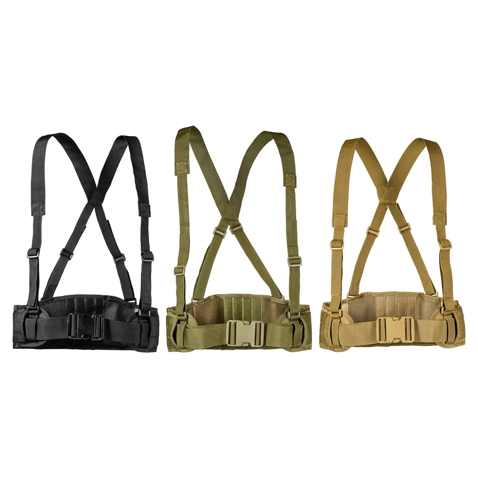 

Outdoor Belt Waist Belts Gaming Adjustable Heavy Duty for Men Women