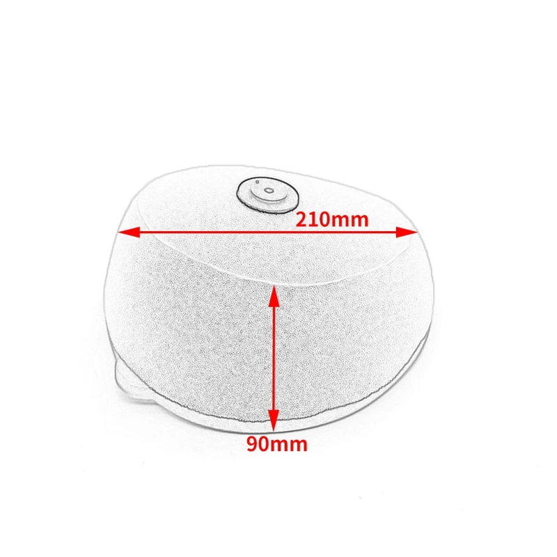 Motorcycle Air Filter For Yamaha YZ125 YZ250 YZ 125 250 WR250 WR400 WR426 YZ400 YZ426 YZ450