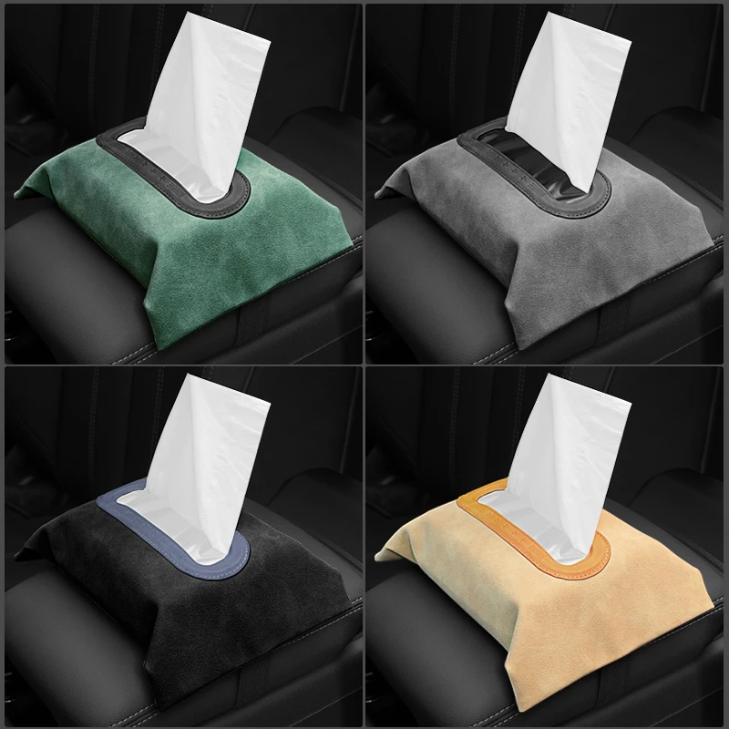 LULECI Advanced Sense Thousand Bird Lattice Car Tissue Box Female Car Seat  Back Armrest Paper Box Interior Decoration Supplies - AliExpress