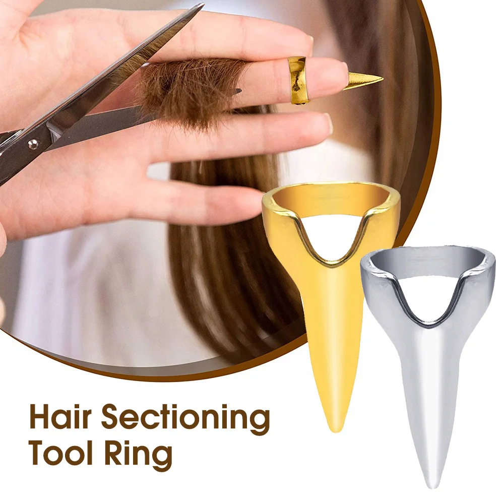 

10 шт./20 шт., металлические кольца для разделения волос