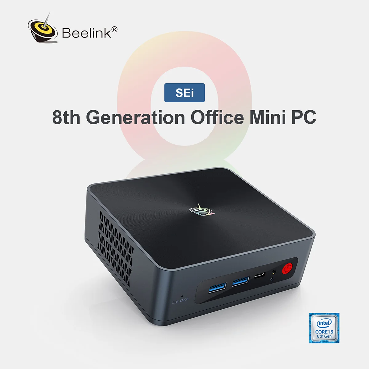 Beelink SEi8 8-й процессор Intel Core телефон Windows 10 Мини ПК DDR4 16 Гб 500 SSD 2 4G Φ WIFI 1000M LAN BT4.0