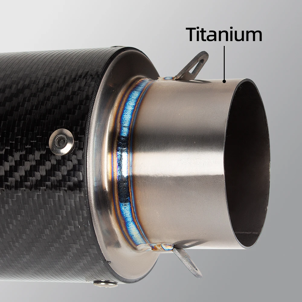 Универсальная выхлопная труба мотоцикла Yoshimura GP Racing титановая карбоновая