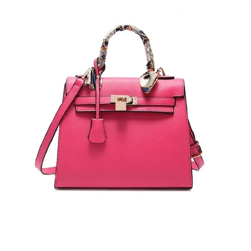 

New Fashion Temperament Lock Catch Hand Bags For Women 2022 Original High Quality Female Branded Trending Shoulder Handbags