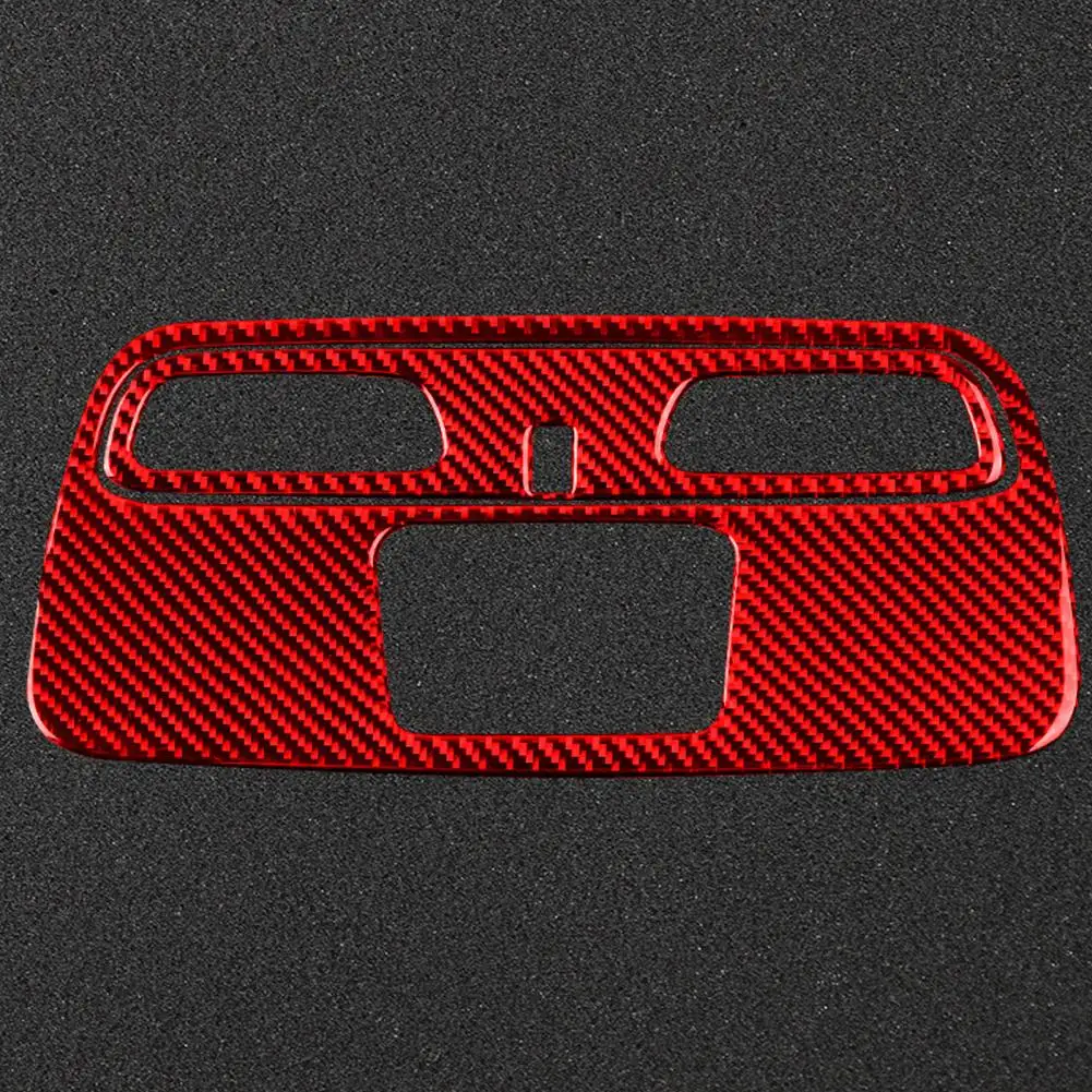 

Roof Panel Decal 2Pcs Stylish Glossy Anti-oxidation Interior Red Reading Lamp Sticker