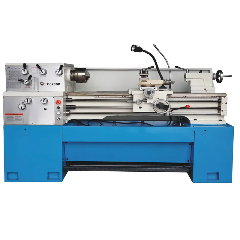 

Precision 51mm Spindle Bore Universal Conventional Turning Bench Lathe Machine Tools