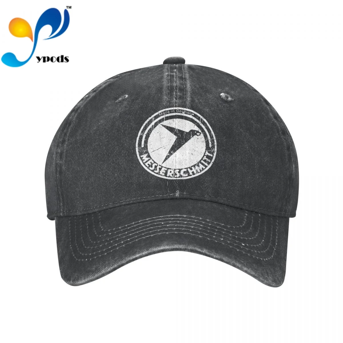 

New Brand Anime Messerschmitt German Aircraft Vintage Logo Snapback Cap Cotton Baseball Cap Men Women Hip Hop Dad Hat Trucker