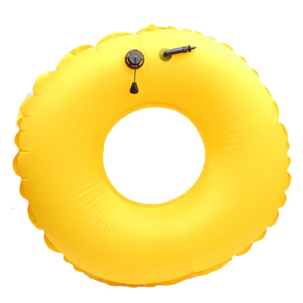 

Heavy Duty Freediving Training Buoy Inner Tube Scuba Diving Inflation Signal Safety Gear Equipment
