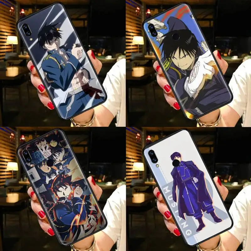 

Fullmetal Alchemist Roy mustang Phone Case For Xiaomi Redmi note 7 8 9 A t k30 max3 9 s 10 pro lite