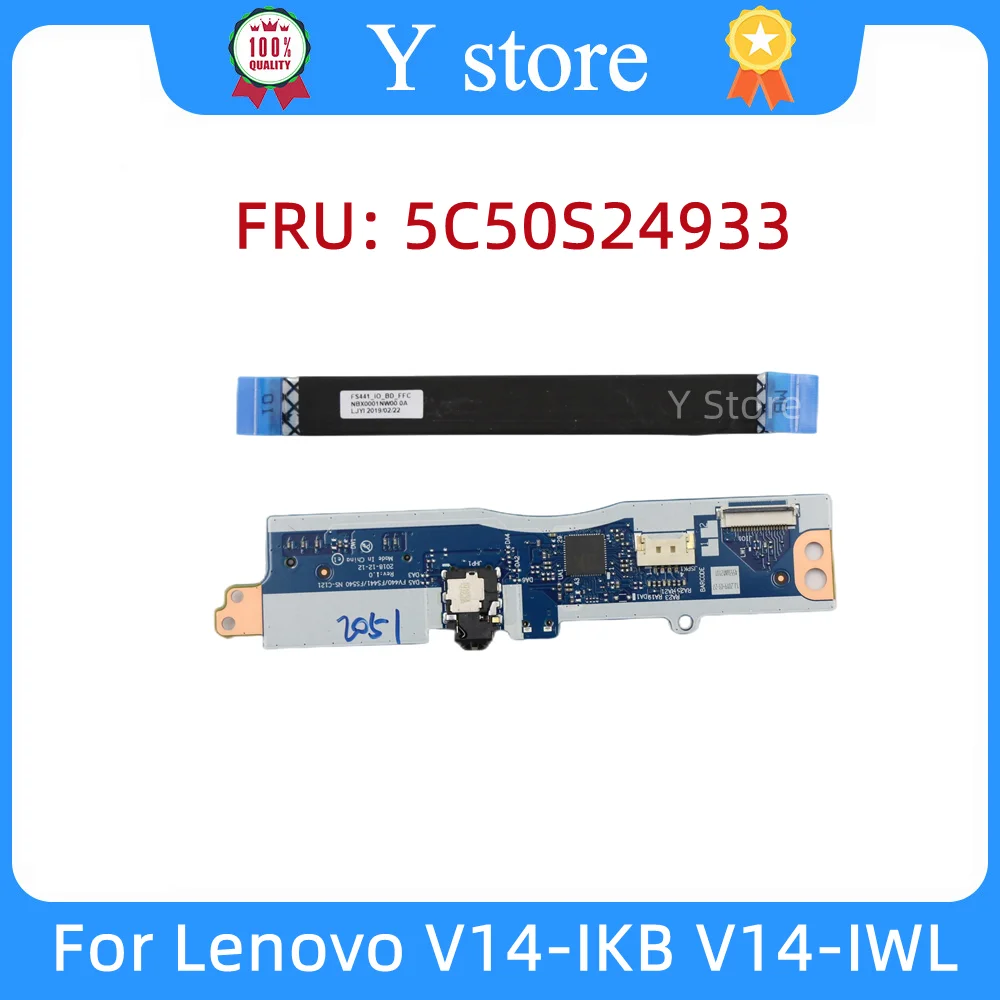 

Y Store Original NEW Audio Port Card Reader Function Board + Cable FOR Lenovo V14-IKB V14-IWL 5C50S24933 Free Shipping