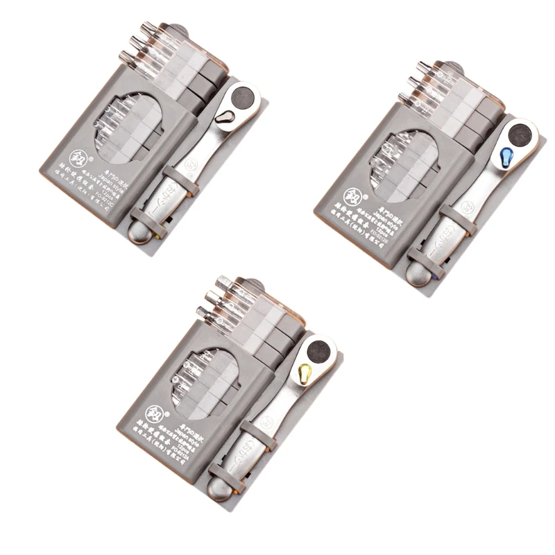 

Мини-ключ с храповым механизмом, Набор отверток, многофункциональная специальная форма, шлицевая отвертка, бытовые ручные инструменты