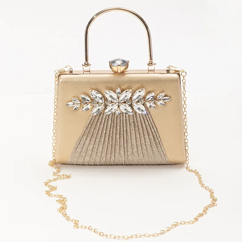 

European and American Retro Handbag Fashion Dinner Bag Party Banquet Chain Shoulder Bag