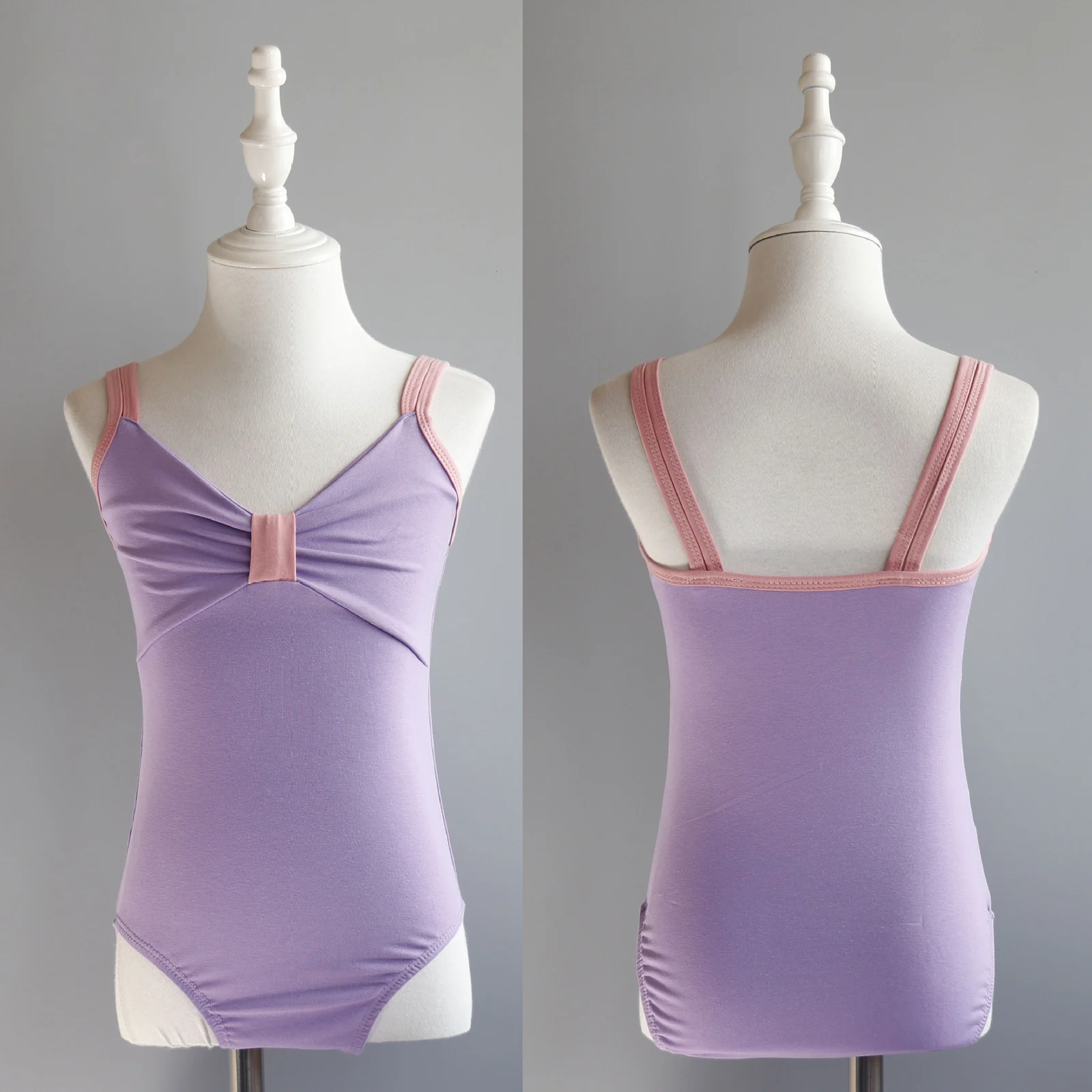 Kids Girls Sleeveless Ballet Training Bodysuit Jumpsuit Children Ballet Gymnastics Leotard Dancewear Yoga Skating Dance Dress