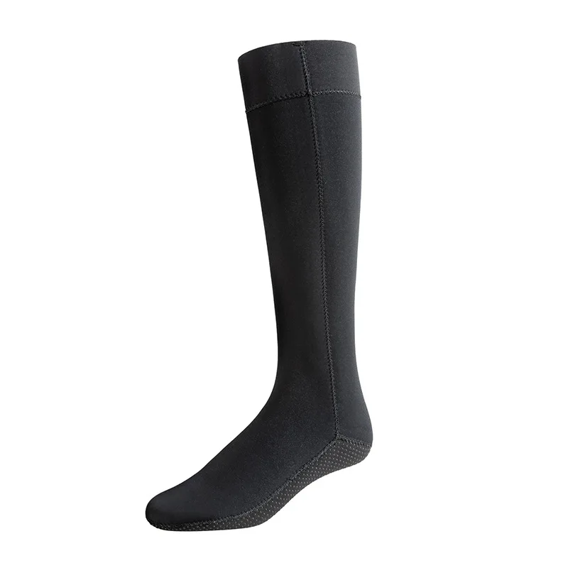 Waterproof socks men's 3mm long snorkeling socks swimming warm, cold proof, anti-skid beach diving socks women