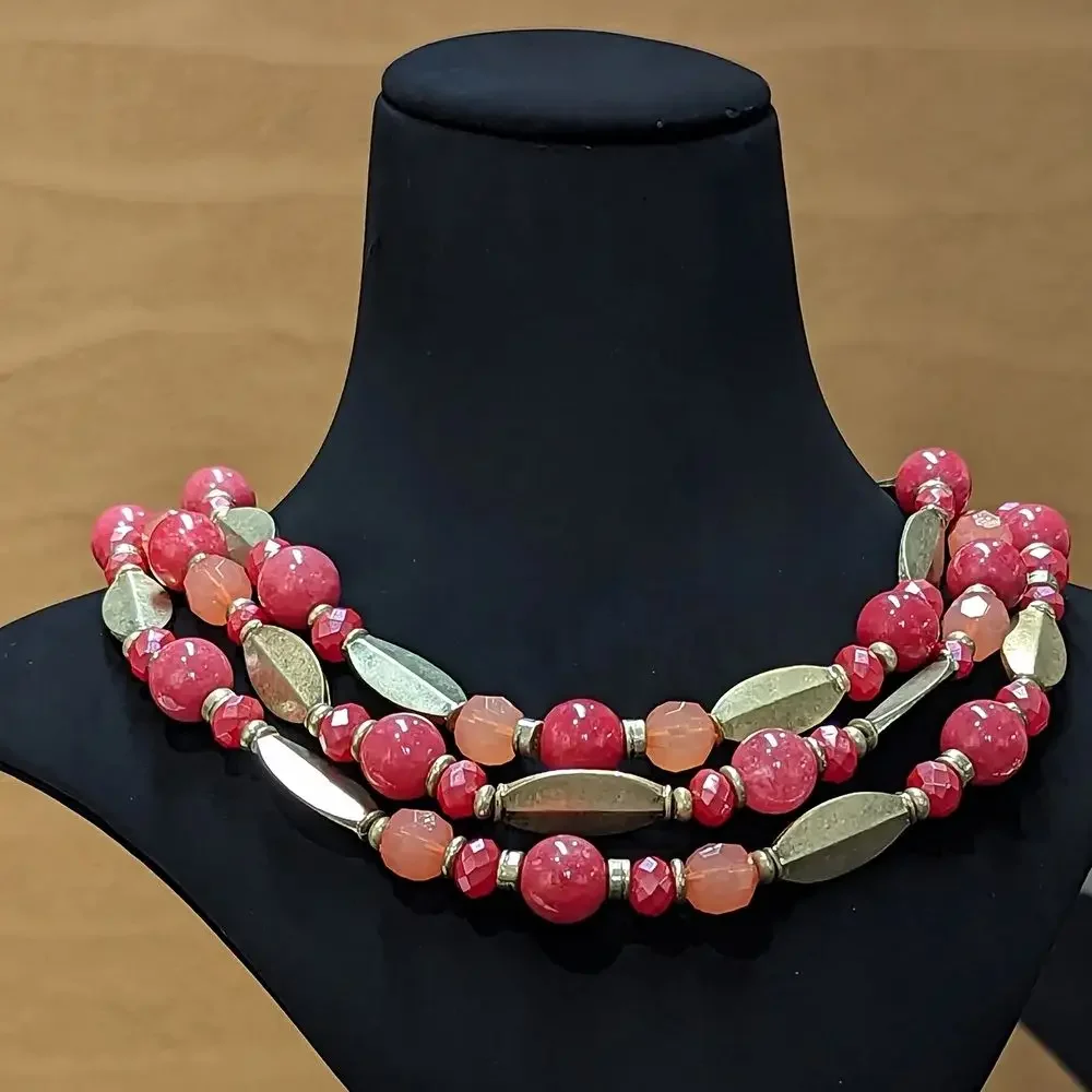 Разноцветные Популярные Круглые бусины в старинном стиле искусственные камни