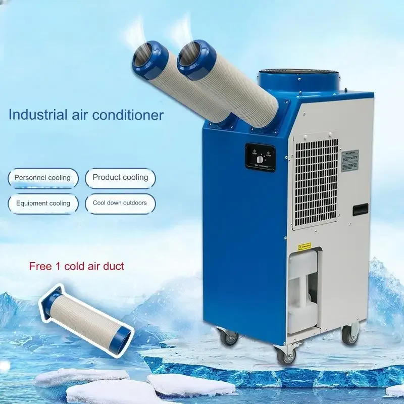 Промышленный воздушный охладитель Вентилятор Водяной 3800 Вт/12000 БТЕ 60 кг