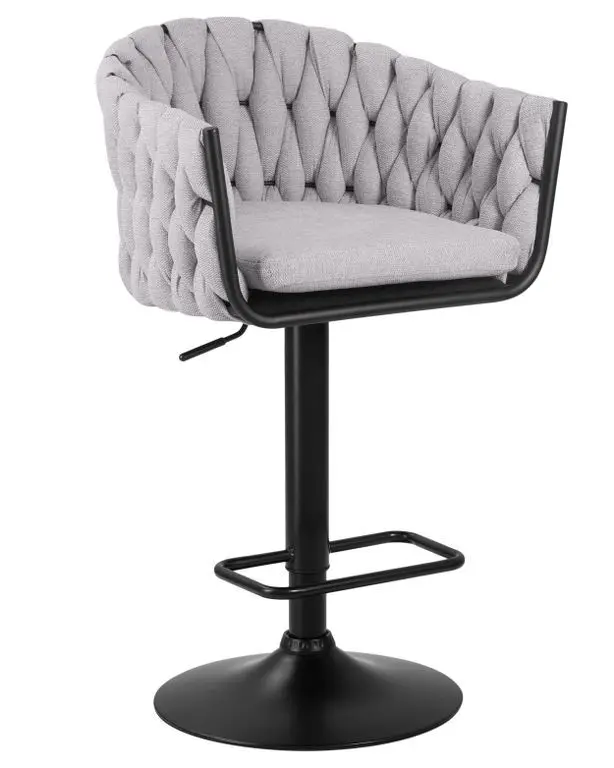 Барный стул LEON серый LM-9690 grey (LAR-275-17) | Мебель