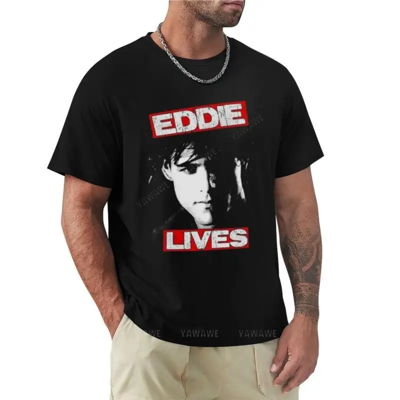 

Eddie _amp_ The Cruisers T-Shirt Eddie Lives T-Shirt shirts graphic tees quick-drying t-shirt custom t shirts Men's t shirts