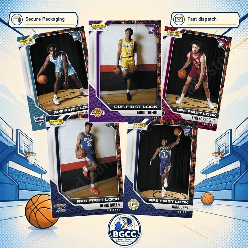 Коллекционные карточки НБА Panini для самостоятельной сборки: Джеймс Аду-Тьеро Террис, Проктор Кэм Джонс, Сайон Миллер, Дерек Куинн, Коби. (art.: 3920dced51453) - 3920dced51453