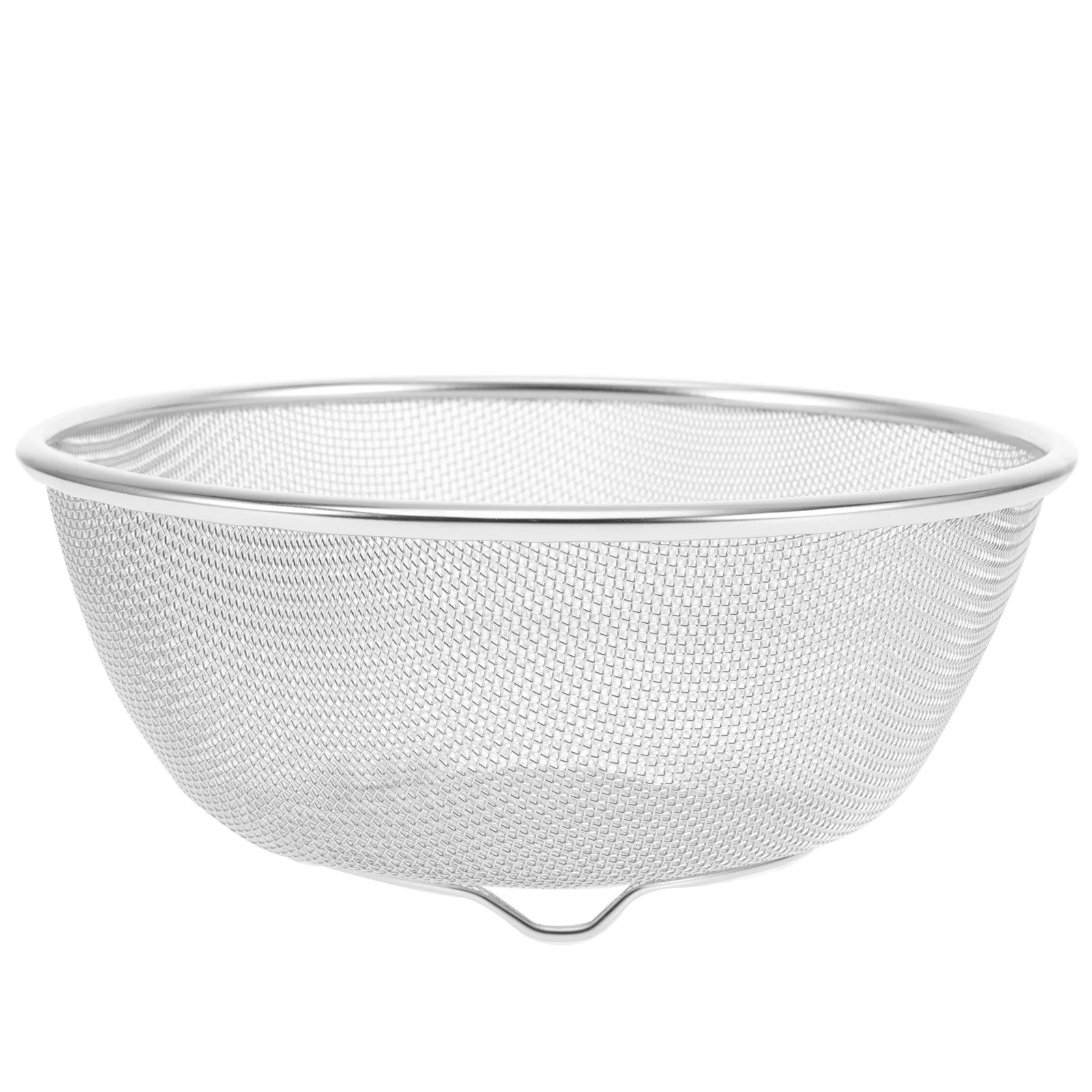 

Rice Washing Bowl Cleaner Strainer Strainers Fine Mesh Small Stainless Steel Colander Drainer