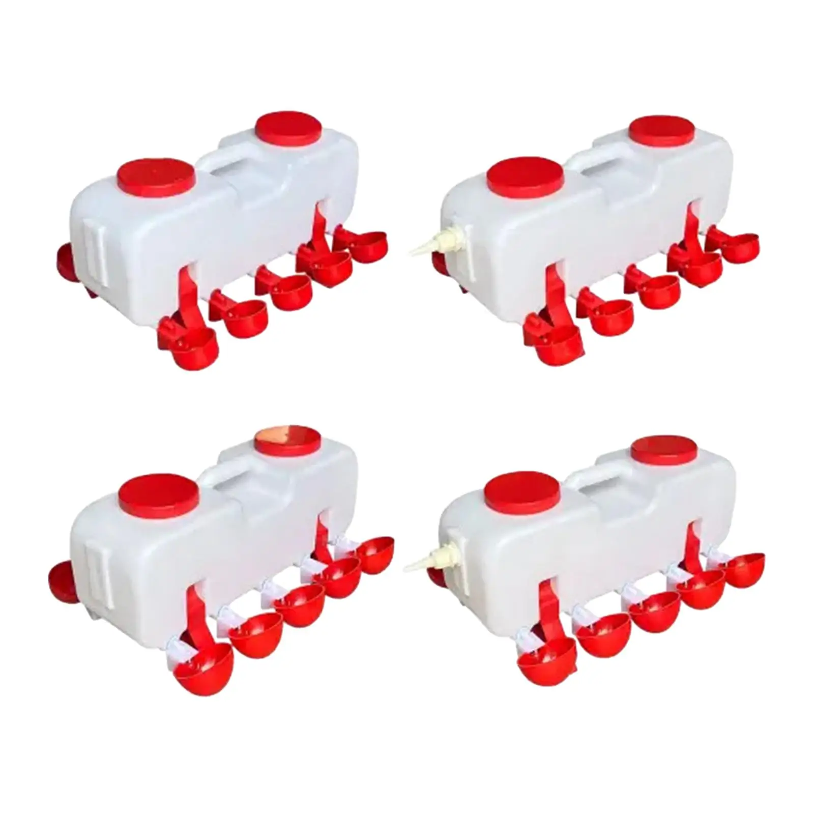 

Poultry Drinking Bowl Feeder Chicken Waterer Cups for Pigeon Goose Farm