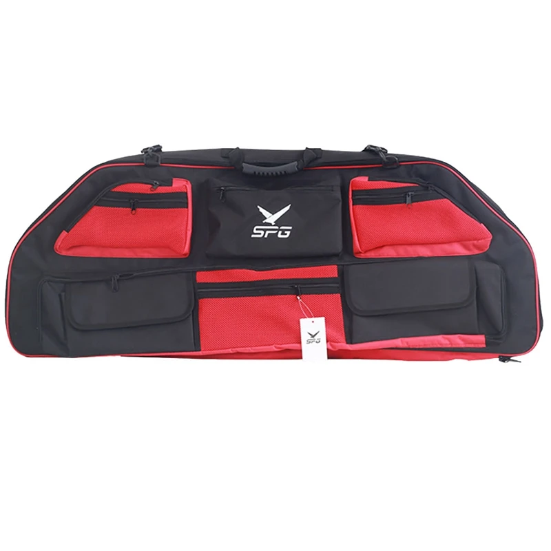 

ELOS-SPG Compound Bow Case Soft Bow Padded Case Archery Bow Case Portable Universal Takedown Bow Holder Compound Bow Bag