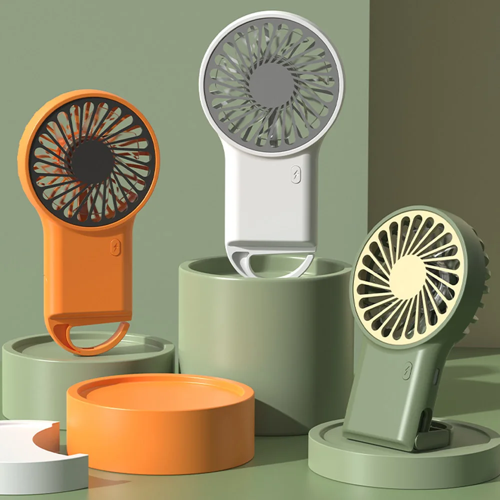 1 шт. креативный маленький ручной мини-вентилятор с USB-зарядкой портативный