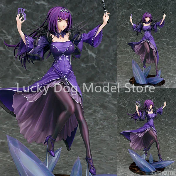 

100% Original:Anime Fate Grand Order Caster Scathach Skadi 1/7 PVC Action Figures toys Anime figure adult Model doll Gifts