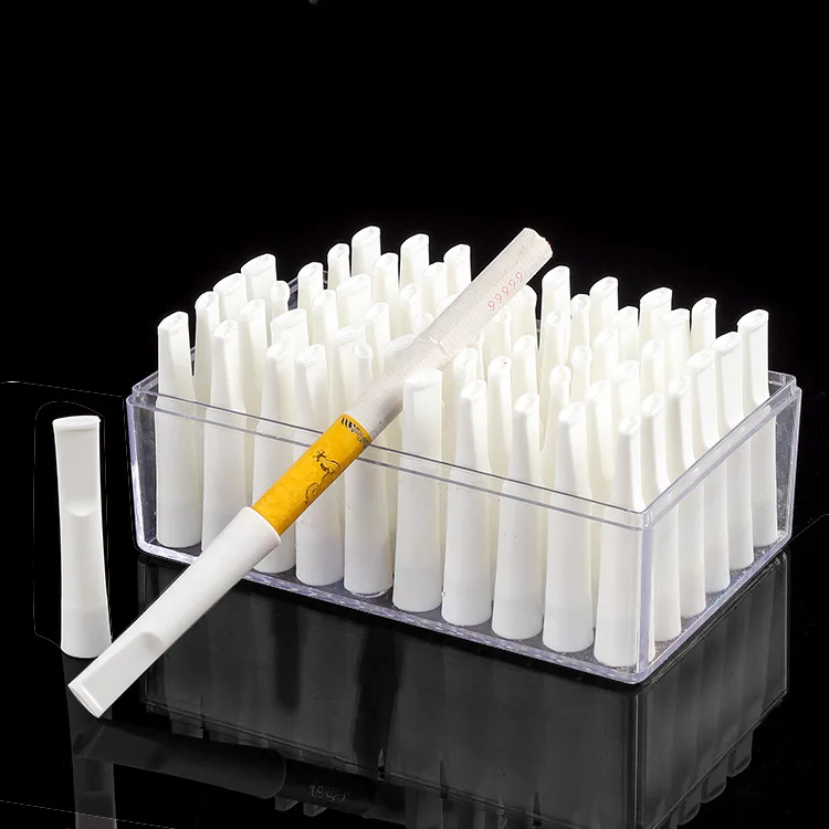 

Disposable Cigarette Filters, Larger Chamber Retains More Tar, Longer Tip (60 Count) white cigarette holder Wholesale sd196b