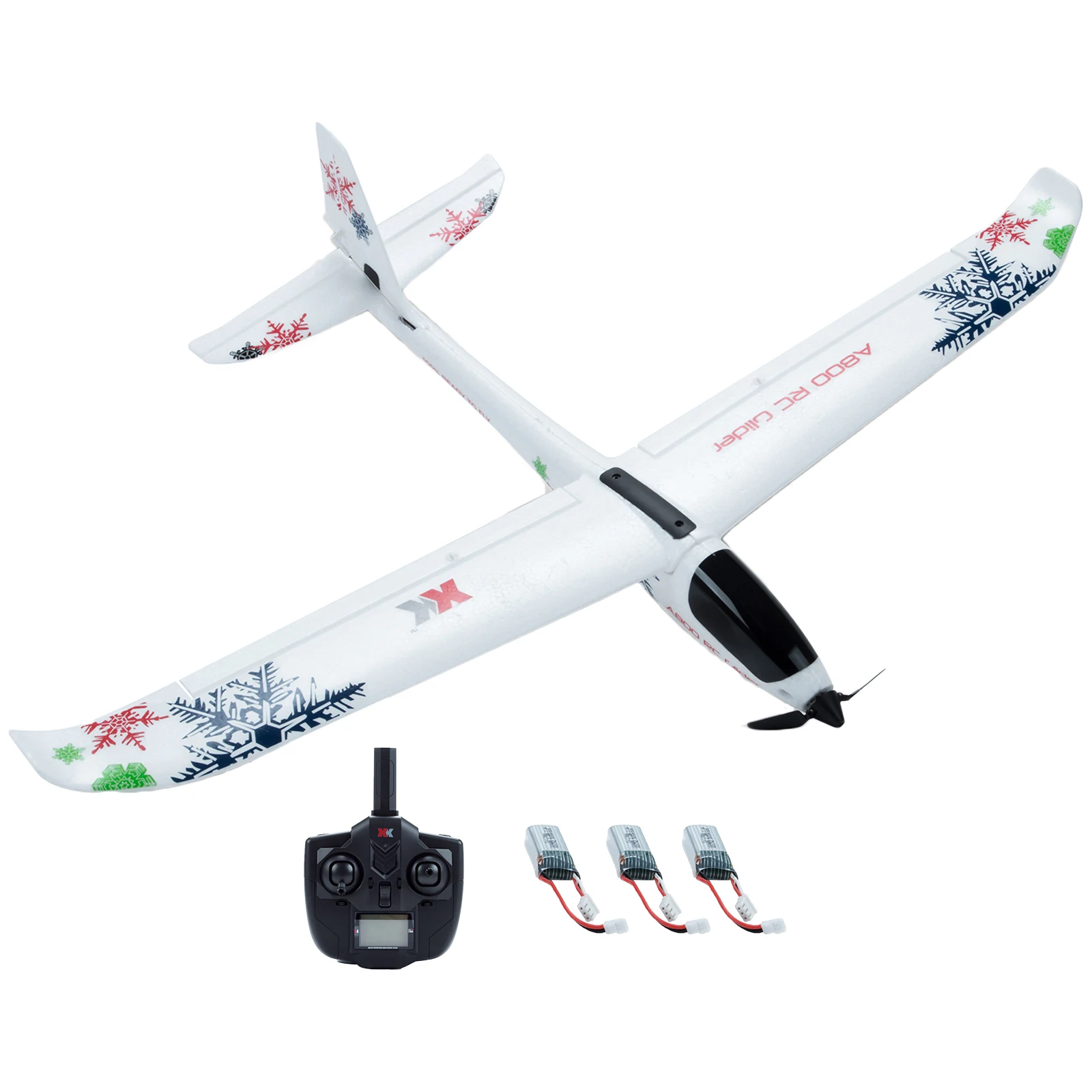 Enlarge Wltoys XK A800 RC Airplane 5CH USB Charger Remote Control Assembly with 2.4G Transmitter Electric Remote Control Plane RTF