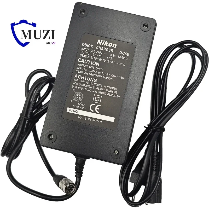 Зарядное устройство Q-75E Q75E для аккумуляторной тахеометра Nikon BC-65 BC-80 BC-50 BC-60 BC-70