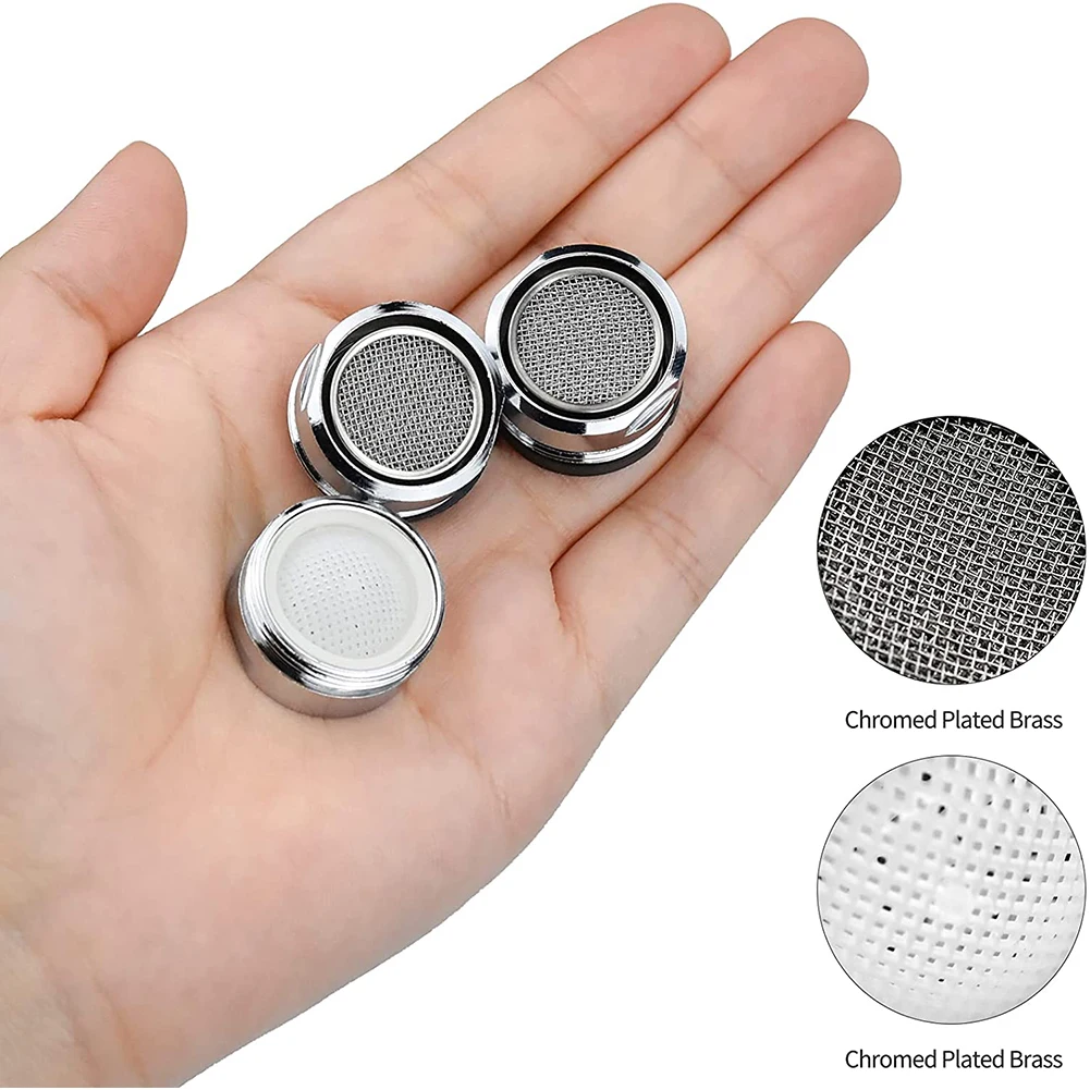 

10pcs 24mm Kitchen Basin Faucet Aerator Water Saving Faucet Tap Aerator Filter Mixed Nozzle M24 Water Saving Filter Nozzle