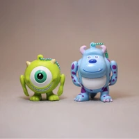 monsters inc mike wazowski james p sullivan pendant keychain doll gifts toy model anime figures collect ornaments