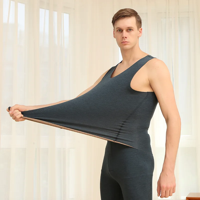 

Женское термобелье, бесшовное, тонкая внутренняя одежда, цельный топ, электрическое термобелье