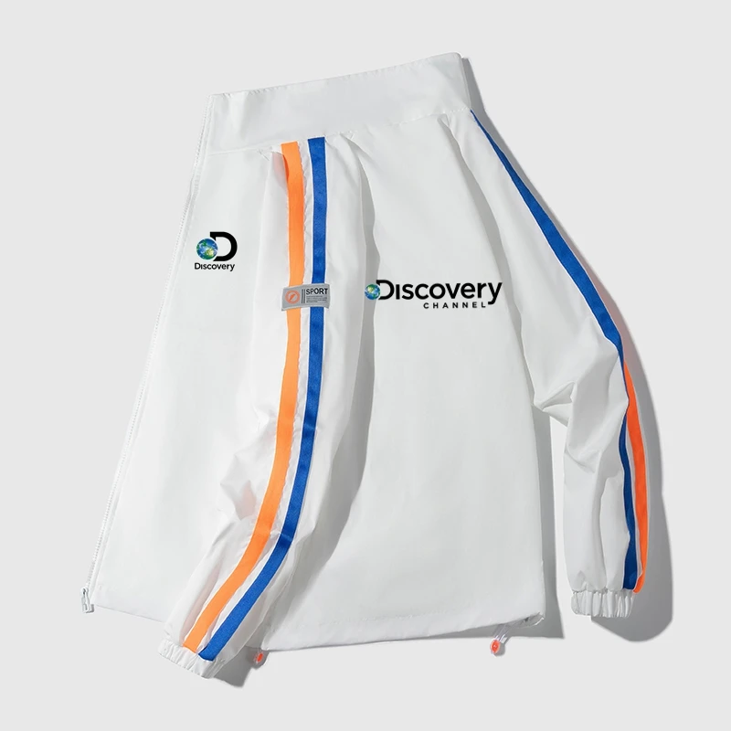 

men jackets fashion Discovery Channel brand butterfly Leisure spring and autumn men's zipper jacket coat for daily casual wear