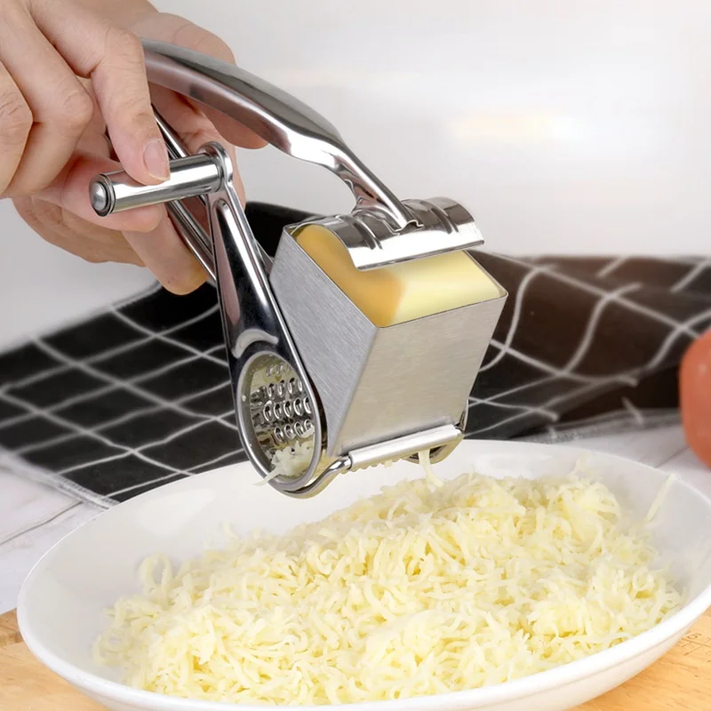 

aço inoxidável mão-dobrado queijo plaina multi-função cozinha queijo ralar gengibre moedor de alho mandoline slicer machete