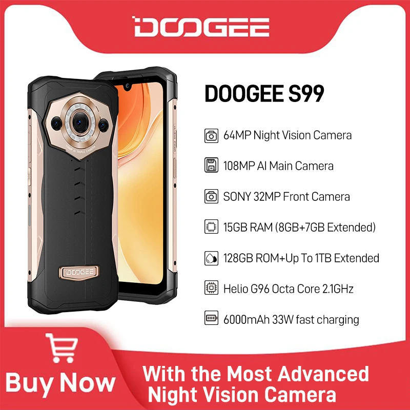 [World Premiere] DOOGEE S99 Rugged Phone 6.3