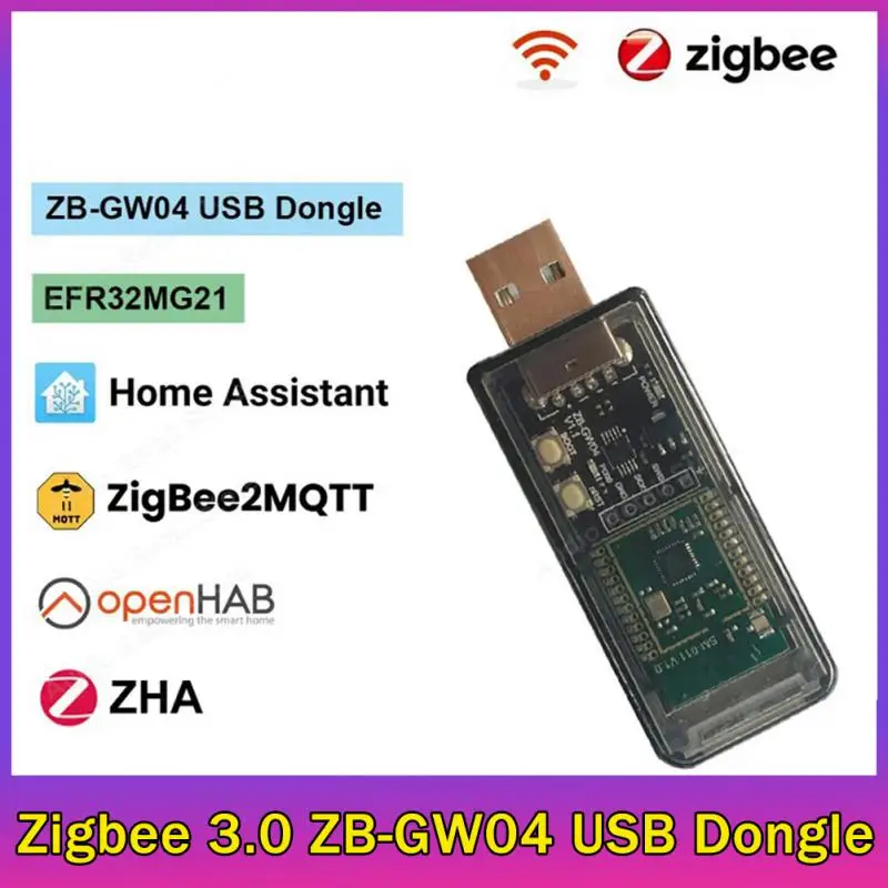 

USB-ключ для EWeLink Zigbee 3,0 на основе Silicon Labs EFR32MG21, шлюз Zigbee, адаптер для поддержки ZHA Zigbee2MQTT OpenHAB