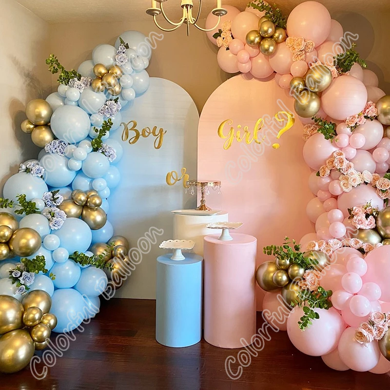 

265 шт., розовый латексный арочный Декор «Макарон»