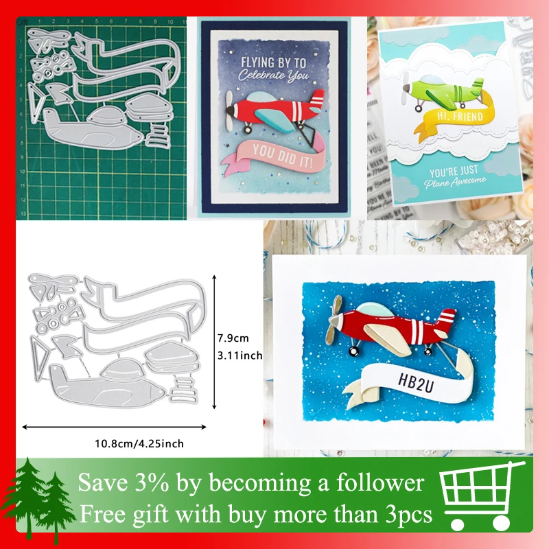 Рождественские декоративные штампы поздравительная открытка трафарет в рамке