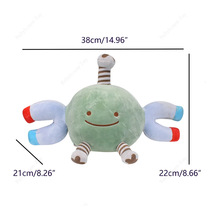 Pokemon Ditto and Magnemite Plush Toys Soft Stuffed Peluche Animals Doll Gifts for Children Birthday images - 6