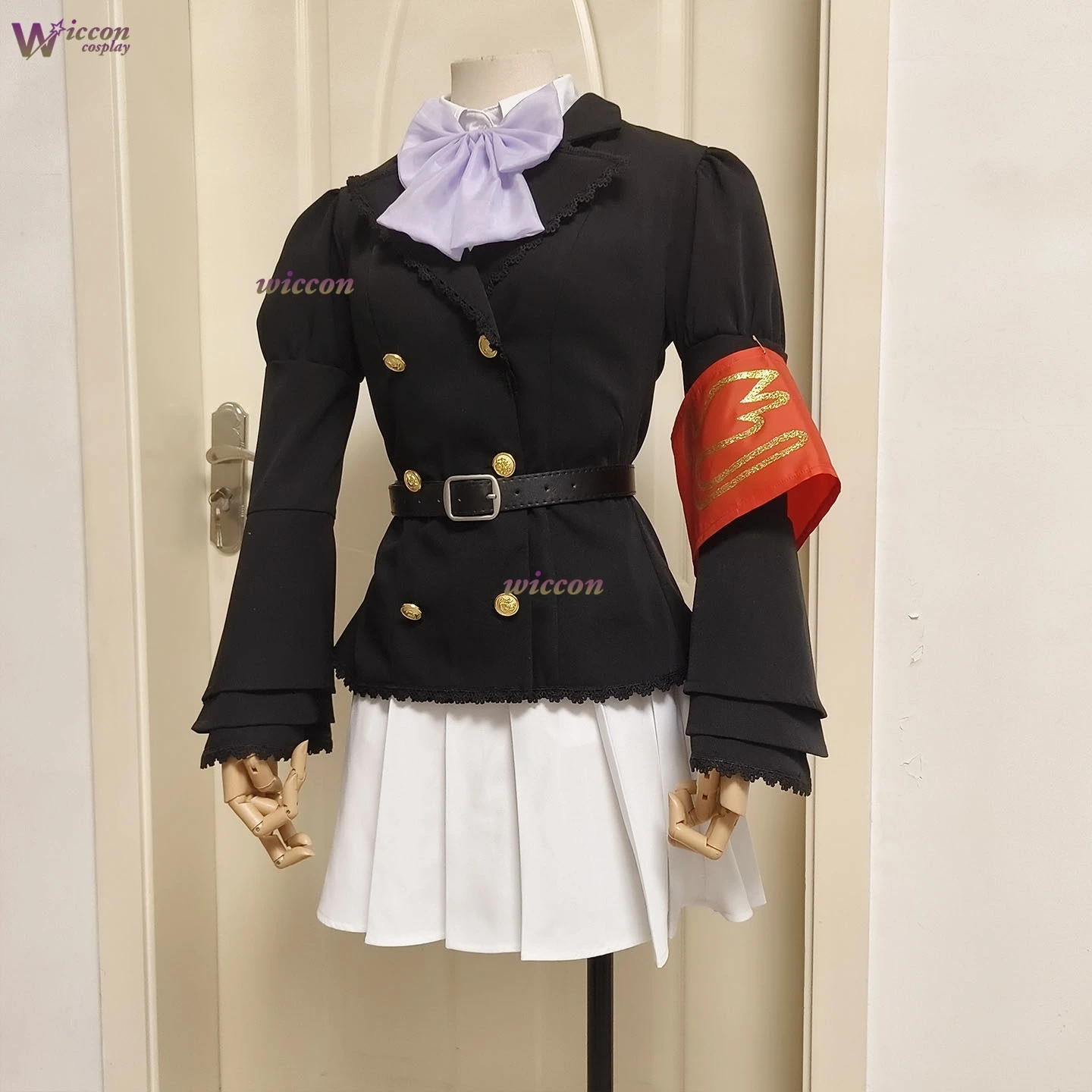 Фото Костюм для косплея Umineko no Naku Koro ni Ange Ushiromiya, игровой аниме-костюм, наряд для Хэллоуина, карнавала, ролевых игр, полный комплект, высокое качество №2